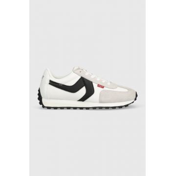 Levi's sneakers STRYDER RED TAB culoarea alb, 235400.51