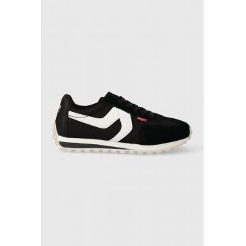 Levi's sneakers STRYDER RED TAB S culoarea negru, 235401.59