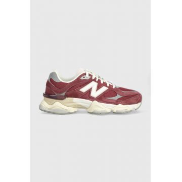 New Balance sneakers U9060VNA culoarea bordo