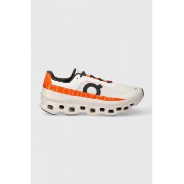 On-running pantofi de alergat CLOUDMONSTER culoarea alb