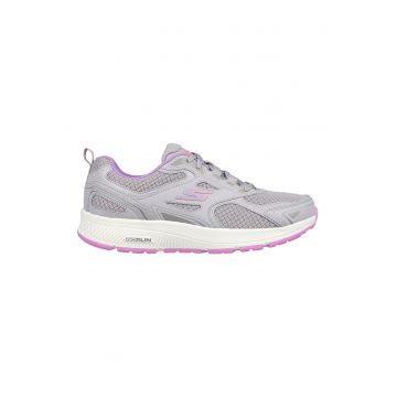Pantofi cu insertii din piele pentru alergare Go Run Consistent