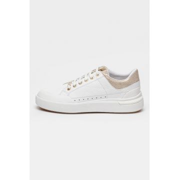 Pantofi sport cu insertii de piele
