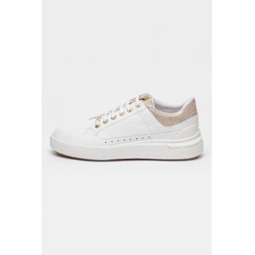 Pantofi sport cu insertii de piele