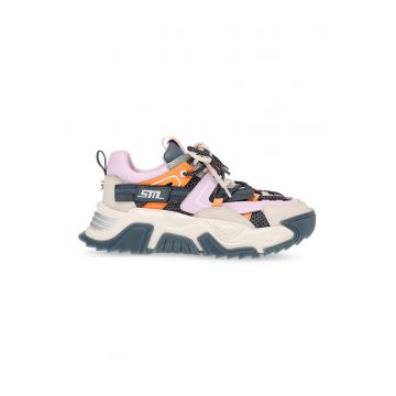Pantofi sport cu insertii de plasa Kingdom