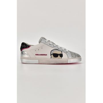 Pantofi sport cu segmente stralucitoare