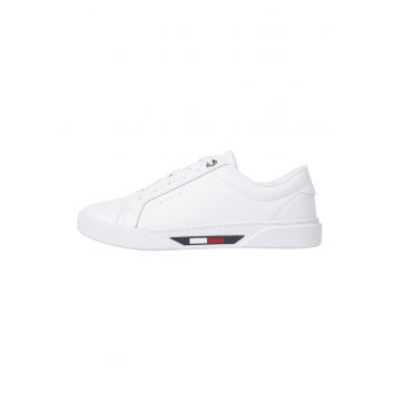 Pantofi sport de piele cu logo