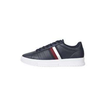 Pantofi sport din piele cu logo