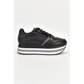 Pantofi sport flatform cu logo