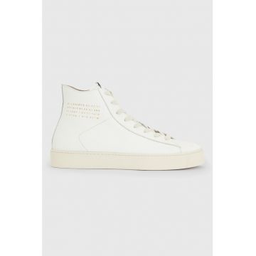 Pantofi sport hi-top de piele