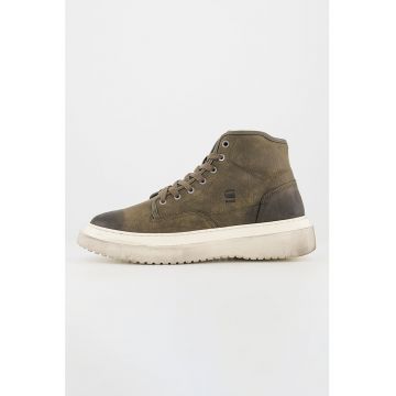 Pantofi sport inalti de piele ecologica si material textil Dexter