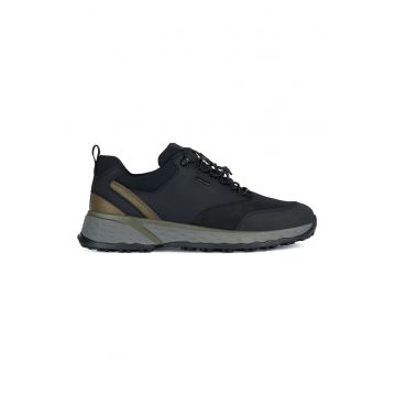 Pantofi sport low-cut cu garnituri de piele