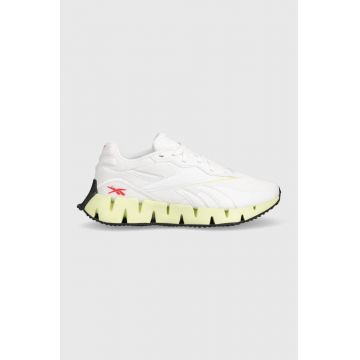 Reebok pantofi de alergat Zig Dynamica 4 culoarea alb