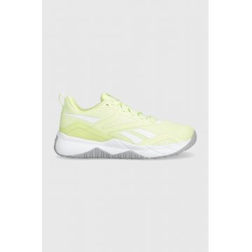 Reebok pantofi de antrenament Nanoflex Trainer culoarea verde