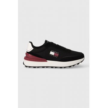 Tommy Jeans sneakers TJM TECHNICAL RUNNER culoarea negru, EM0EM01265