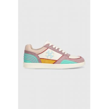 Tory Burch sneakers din piele CLOVER COURT 148016-400