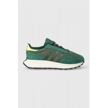 adidas Originals sneakers din piele întoarsă RETROPY culoarea verde