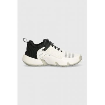 adidas Originals sneakers pentru copii TRAE UNLIMITED J culoarea alb