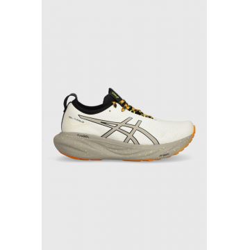 Asics pantofi de alergat Gel-Nimbus 25 culoarea bej