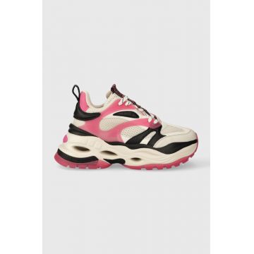 Buffalo sneakers Triplet M culoarea bej, 1636050