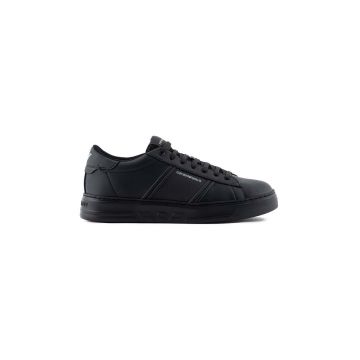 Emporio Armani sneakers din piele culoarea negru, X4X570 XN840 K001
