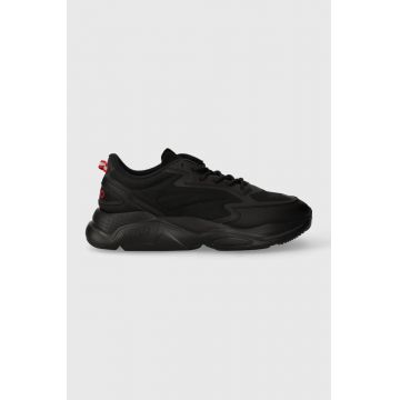 HUGO sneakers Leon culoarea negru, 50503044