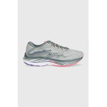 Mizuno pantofi de alergat Wave Rider 27 culoarea gri