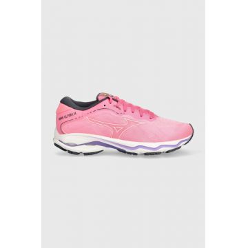 Mizuno pantofi de alergat Wave Ultima 14 culoarea roz