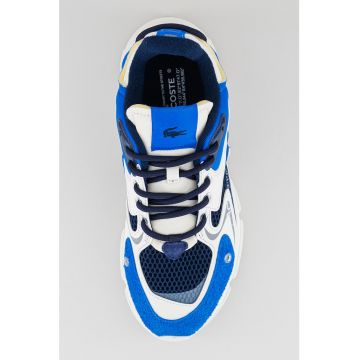 Pantofi sport cu aspect masiv si garnituri din piele intoarsa
