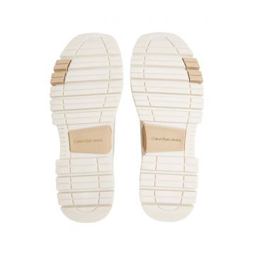 Pantofi sport cu aspect masiv si logo