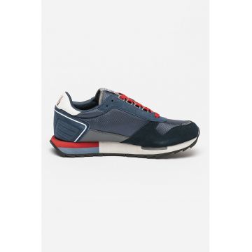 Pantofi sport cu detalii din piele intoarsa Virtus