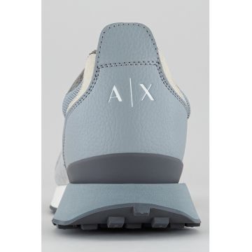 Pantofi sport cu insertii de piele intoarsa