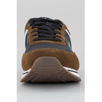 Pantofi sport cu insertii de piele intoarsa