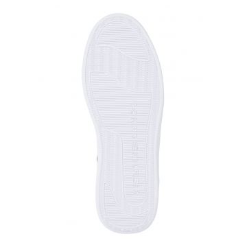 Pantofi sport cu segmente de piele
