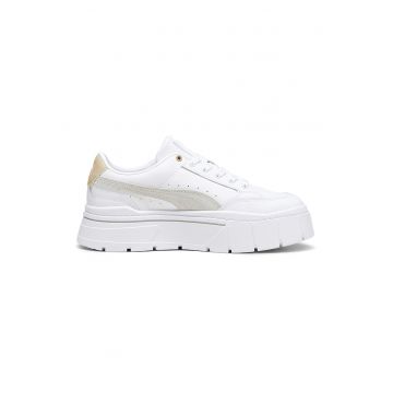 Pantofi sport de piele cu garnituri de piele intoarsa Mayze Stack