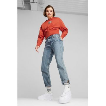 Pantofi sport de piele cu insertii de piele ecologica Mayze