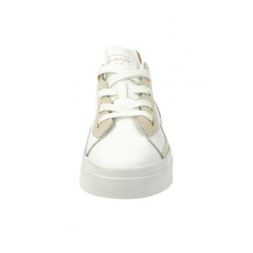 Pantofi sport de piele cu model colorblock