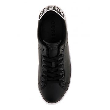 Pantofi sport de piele ecologica cu logo
