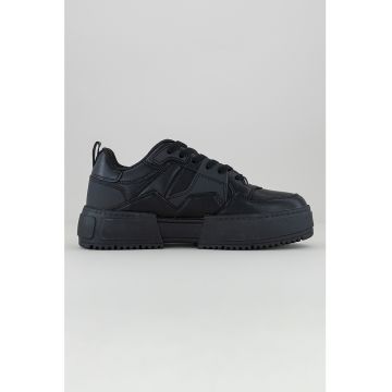 Pantofi sport de piele ecologica su logo