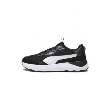 Pantofi sport de plasa cu garnituri de piele intoarsa Runtamed