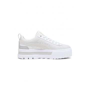Pantofi sport flatform din piele si piele ecologica Mayze