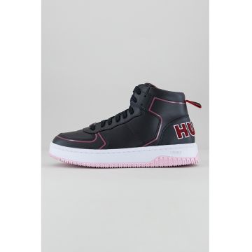 Pantofi sport high-top de piele ecologica Kilian