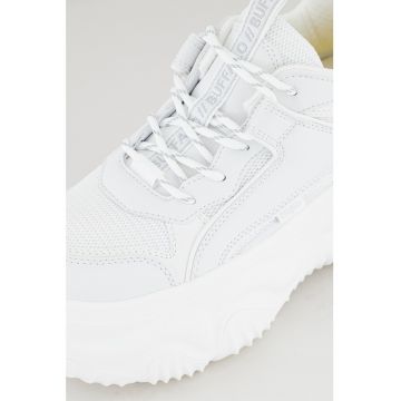 Pantofi sport masivi cu garnituri de piele ecologica