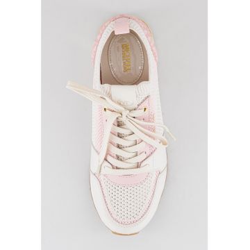 Pantofi sport slip-on cu insertii de piele