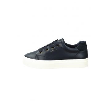 Pantofi sport uni de piele