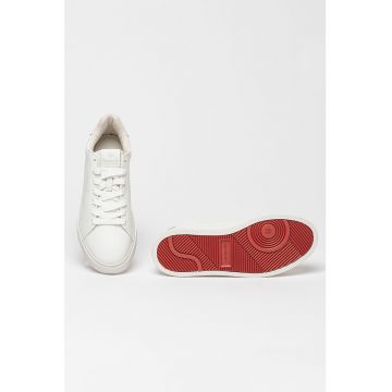 Pantofi sport uni de piele Julien