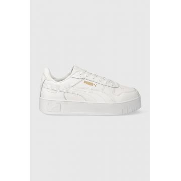 Puma sneakers Carina Street culoarea alb