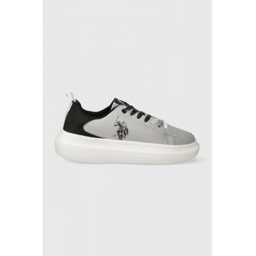 U.S. Polo Assn. sneakers HELIS culoarea gri, HELIS026W/CYH1