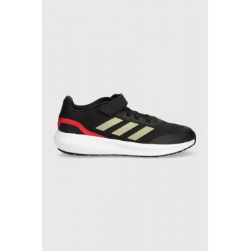 adidas sneakers pentru copii RUNFALCON 3.0 EL K culoarea negru