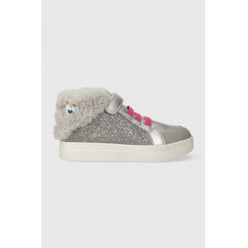 Agatha Ruiz de la Prada sneakers pentru copii culoarea argintiu