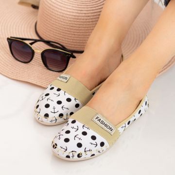 Espadrile Dama E124 White | Fashion